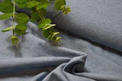Jersey | Bella Streifen | Blau / Dunkelblau